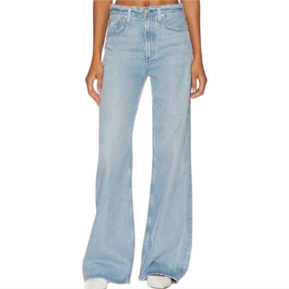 COH CITIZENS OF HUMANITY Paloma Baggy in Moonbeam Jeans Women's Size 32 New - Picture 4 of 16